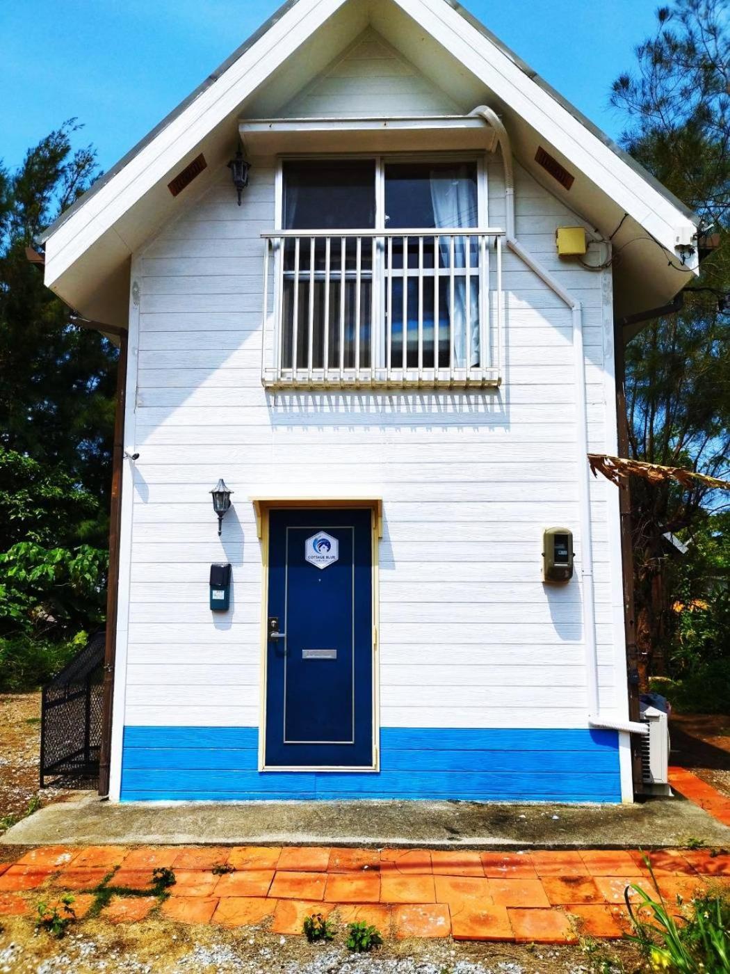 Cottage Blue Onna Exterior foto